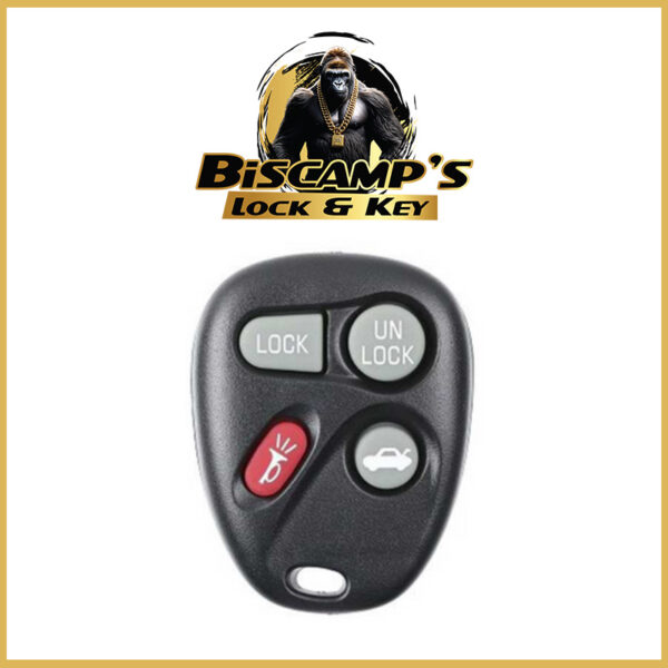 1996-2005 GM / 4-Button Keyless Entry Remote / KOBUT1BT