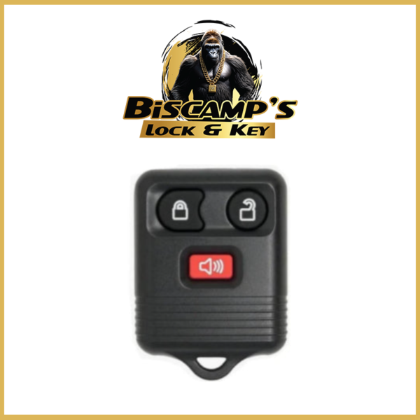 1998-2016 Ford / Lincoln/ Mercury / Mazda / 3-Btn Keyless Entry Remote / CWTWB1U331 ( PACK OF 10 )