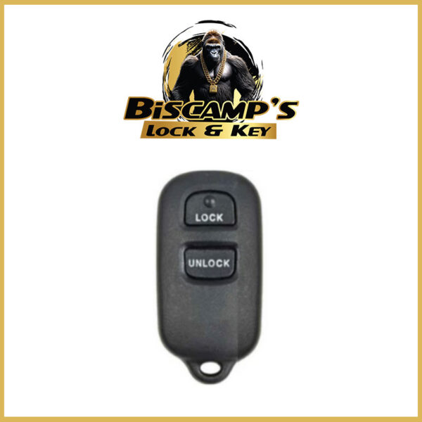 1999-2008 Toyota / 3-Button Keyless Entry Remote / PN: 89742-06010 / GQ43VT14T