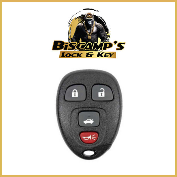 2005-2012 GM / 4-Button Keyless Entry Remote / KOBGT04A