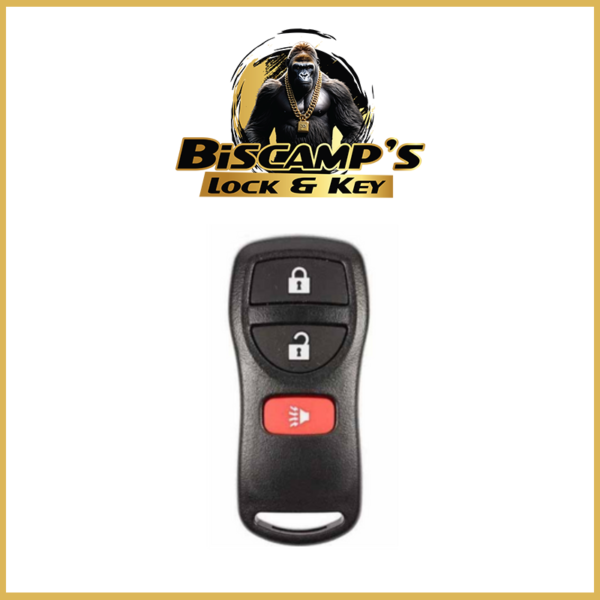 2002-2017 Nissan Infiniti / 3-Button Keyless Entry Remote / KBRASTU15