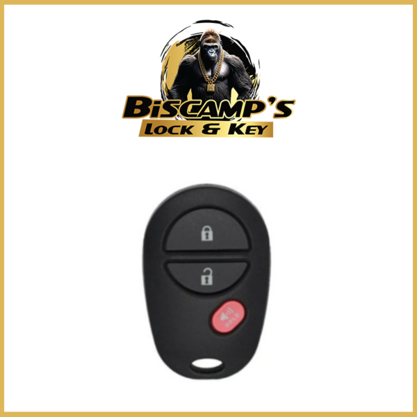 2004-2018 Toyota / 3-Button Keyless Entry Remote / PN: 89742-AE010 / GQ43VT20T