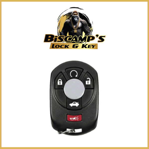 2005-2007 Cadillac STS / 5-Button Keyless Entry Remote / PN: 15212382 / M3N65981403