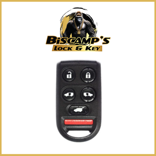 2005-2010 Honda Odyssey / 6-Button Keyless Entry Remote / PN: G8D-399H-A / OUCG8D-399H-A