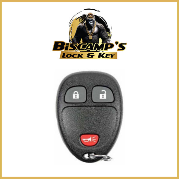 2005-2011 GM / 3-Button Keyless Entry Remote / KOBGT04A