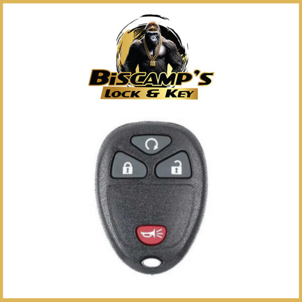 2005-2011 GM / 4-Button Keyless Entry Remote / KOBGT04A