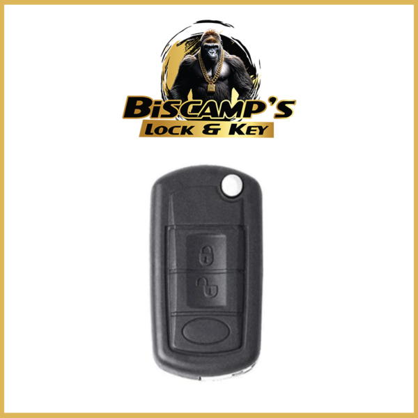 2005-2011 Land Rover / 3-Button Flip Key / NT8-15K6014CFFTXA / EWS / (Chip 44) (AFTERMARKET)