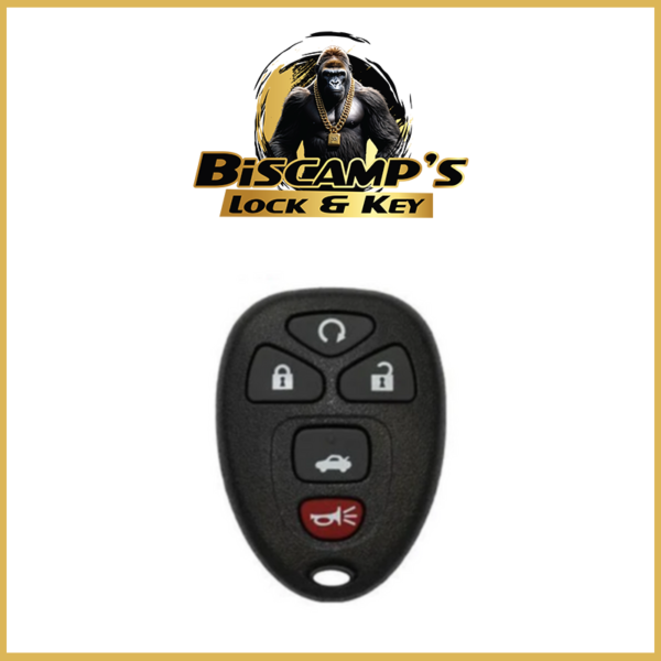 2005-2013 GM / 5-Button Keyless Entry Remote / OUC60270