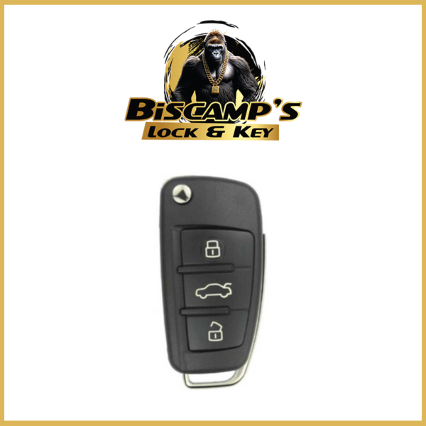 2006-2015 Audi / 3-Button Flip Key / PN: 4F0837220 / IYZ 3314 / 315 MHz