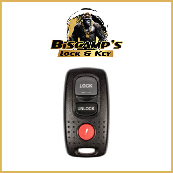 2007-2009 Mazda / 3-Button Keyless Entry Remote / PN: BAN66-75RY / KPU41794