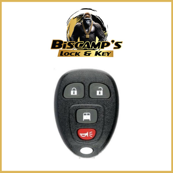 2007-2019 GM Van / 4-Button Keyless Entry Remote / Gen 2 PS / PN: 20877108 / OUC60270