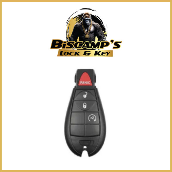 2008-2013 Chrysler Dodge / 4-Button Fobik Key / M3N5WY783X