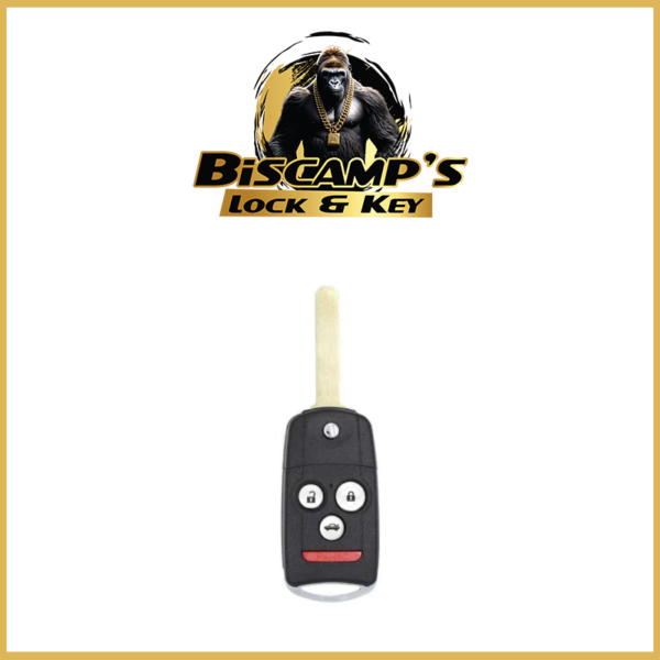 2008-2014 Honda / Acura / 4-Button Flip Key / PN: 35113-TL0-A10 / MLBHLIK-1T (AFTERMARKET)