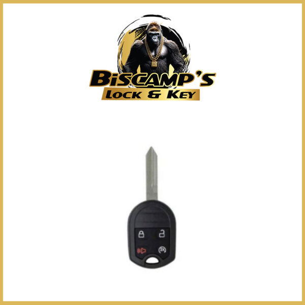2009-2018 Ford F-Series Explorer / 4-Button Remote Head Key / OUC6000022