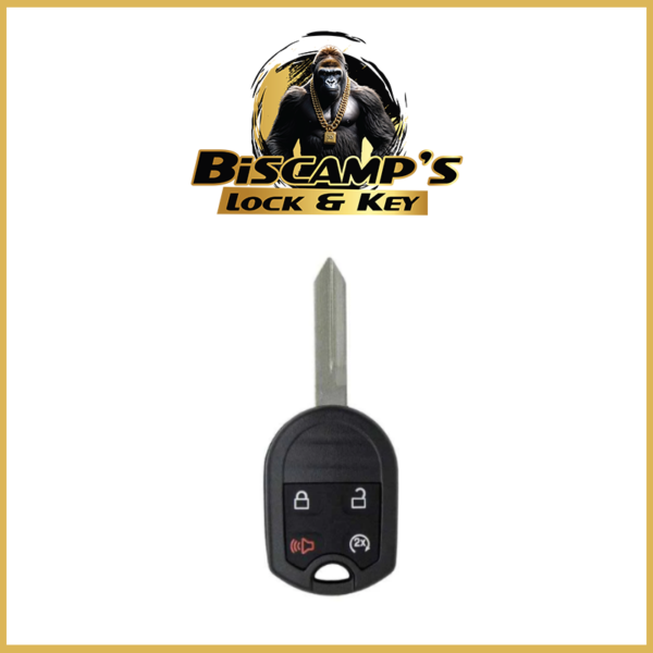 2009-2018 Ford F-Series Explorer / 4-Button Remote Head Key / OUC6000022 (PACK OF 5)