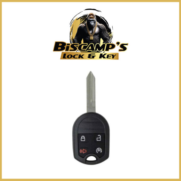 2009-2018 Ford F-Series Explorer / 4-Button Remote Head Key / OUC6000022 (PACK OF 5)