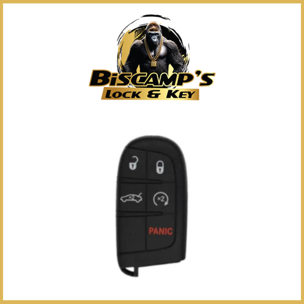 2011-2018 Dodge Chrysler / 5-Button Smart Key M3N-40821302 (PACK OF 5)