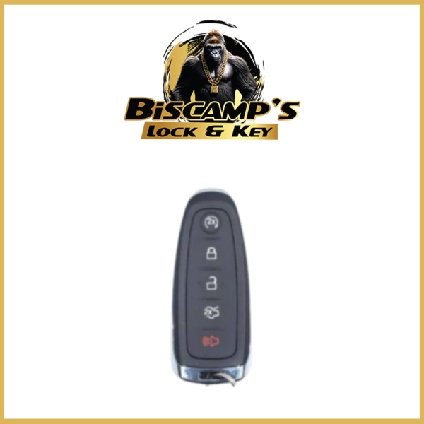 2011-2020 Ford 5-Button PEPS Smart Key H75 Emergency Key / M3N5WY8609 ( PACK OF 5 )