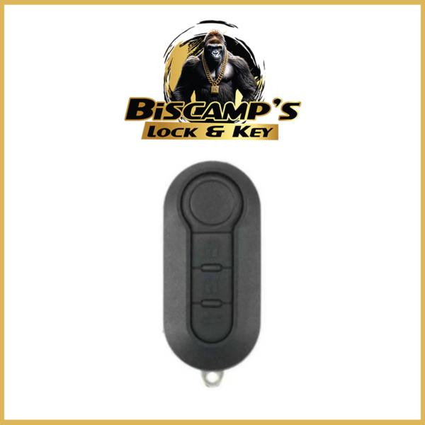 2012-2017 Fiat 500 / Dodge Ram Promaster City / 3-Button Flip Key / LTQF12AM433TX / Delphi BCM