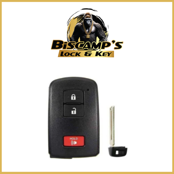 2012-2021 Toyota Highlander / Tacoma / Land Cruiser 3-Button Smart Key / HYQ14FBA (AG Board 2110 PCB)