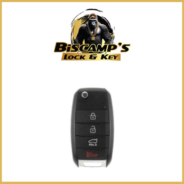 2013-2015 Kia Sorento / 4-Button Flip Key / PN: 95430-1U500 / TQ8-RKE-3F05 (XMA F/L) (OEM NEW)