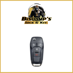 2013-2016 Ford Fusion / 4-Button Flip Key / 128 Bit / N5F-A08TAA