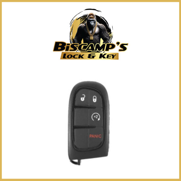 2013-2018 Dodge Ram 4-Button Smart Key Remote Start / GQ4-54T