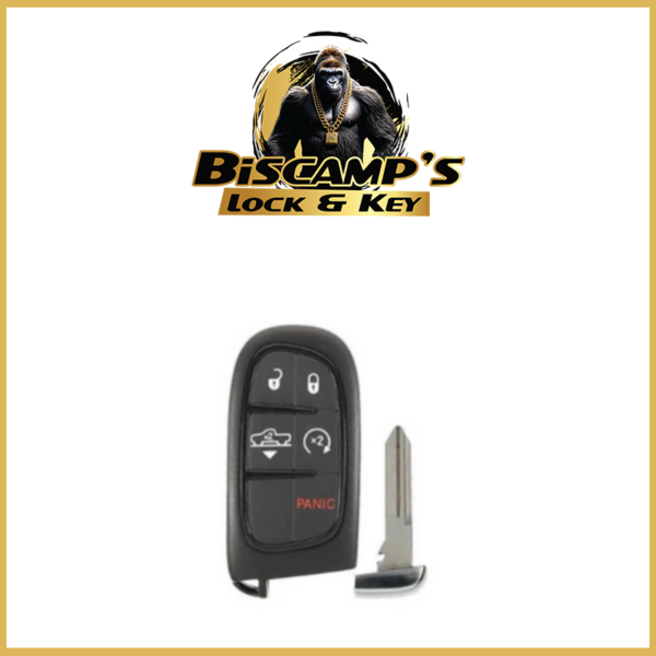 2013-2018 Dodge Ram / 5-Button Smart Key - Air Suspension / GQ4-54T