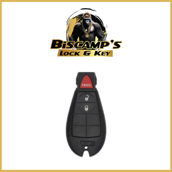 2013-2019 Dodge RAM / 3-Button Fobik / GQ4-53T