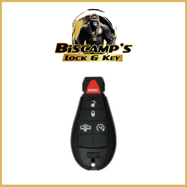 2013-2019 Dodge Ram / 5-Button Fobik Key / GQ4-53T