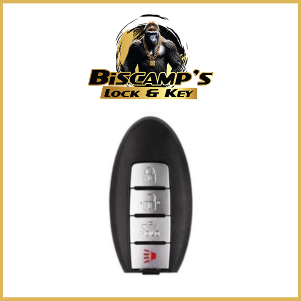2013-2019 Nissan Sentra / Versa / Leaf / 4-Button Smart Key / CWTWB1U840 ( PACK OF 3 )