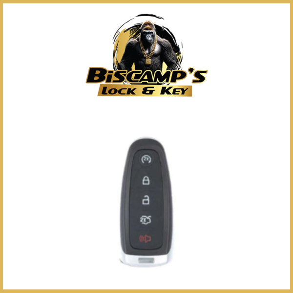 2013-2020 Ford / 5-Button Smart Key / PEPS / PN: 164-R7995 / M3N5WY8609 ( PACK OF 3 )