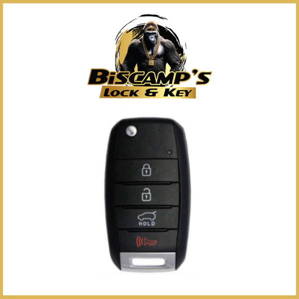 2014-2016 Kia Sportage / 4-Button Flip Key / PN: 95430-3W350 / NYODD4TX1306-TFL (SL13MY)