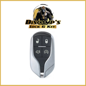 2014-2016 Maserati Ghibli / Quattroporte / 4-Button Smart Key w/ Remote Start / PN: 5923336 / M3N-7393490