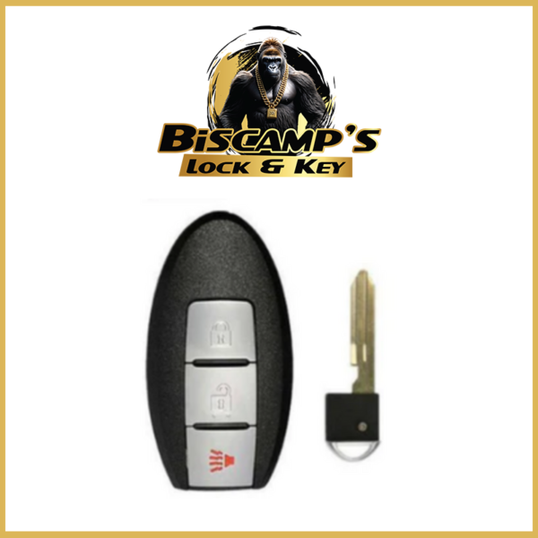2014-2016 Nissan Rogue / 3-Button Smart Key / PN: 285E3-4CB1A / S180144105 / KR5S180144106
