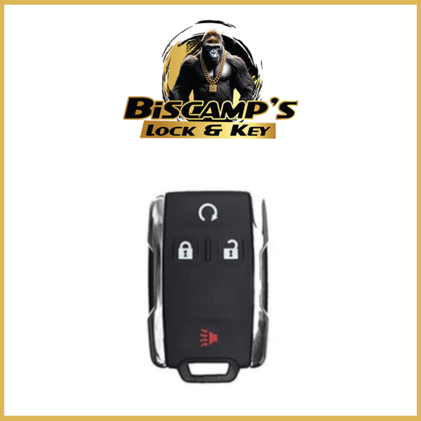 2014-2019 Chevrolet / GMC / 4-Button Keyless Entry Remote / M3N32337100