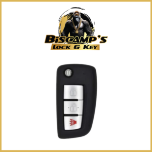 2014-2019 Nissan Rogue / 3-Button Flip Key / PN: 28268-4BA1A / CWTWB1G767 ( PACK OF 5 )