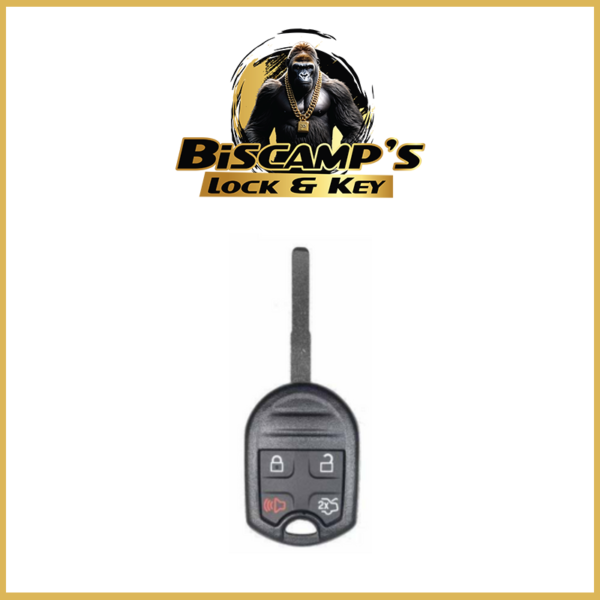 2015-2019 Ford / 4-Button High Security Remote Head Key / CWTWB1U793