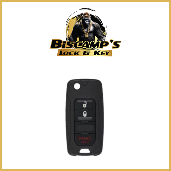 2015 - 2019 Jeep Renegade Fiat 500X /4-Button Flip Key 2ADFTFI5AM433TX