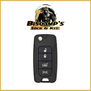 2015 - 2019 Jeep Renegade / Fiat 500X /4-Button Flip Key / 2ADFTFI5AM433TX