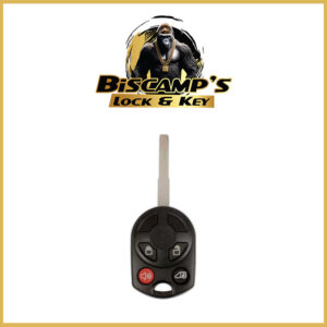 2015-2020 Ford Transit Connect / 4-Button Remote Head Key / HU101 / OUCD6000022 (With Chip)