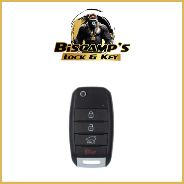 2015-2020 Kia Sorento / 4-Button Flip Key / PN: 95430-C5100 / OSLOKA-910T (UM) (OEM)