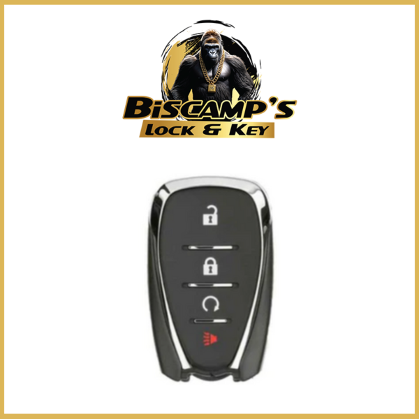 2016-2022 Chevrolet Cruze Traverse Volt / 4-Button Smart Key / HYQ4EA 433 MHZ (PACK OF 4)