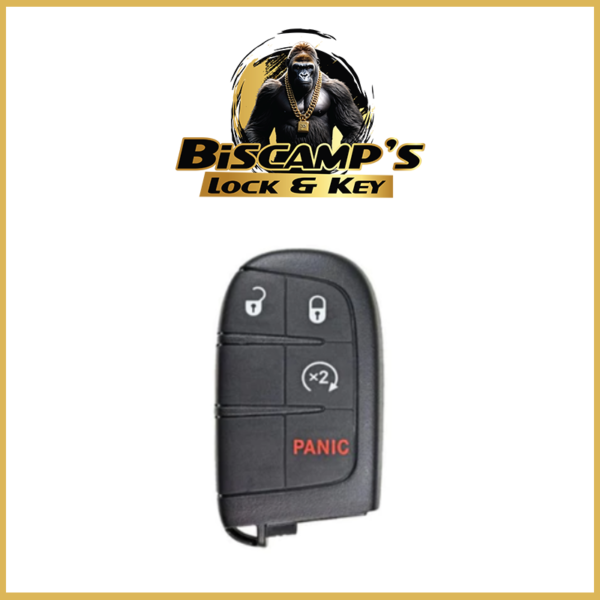 2017-2021 Jeep Compass 4-Button Smart Key / M3N-40821302