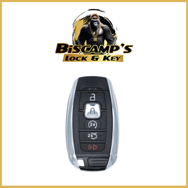 2017-2022 Lincoln Continental MKC MKZ Navigator / 5-Button Smart Key / PN: 164-R8154 / M3N-A2C940780 (AFTERMARKET)