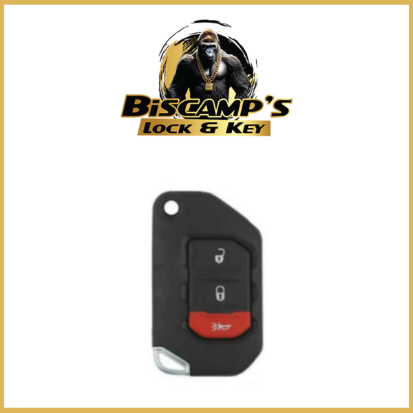 2018-2021 Jeep Wrangler Gladiator / 3-Button Smart Flip Key / OHT1130261