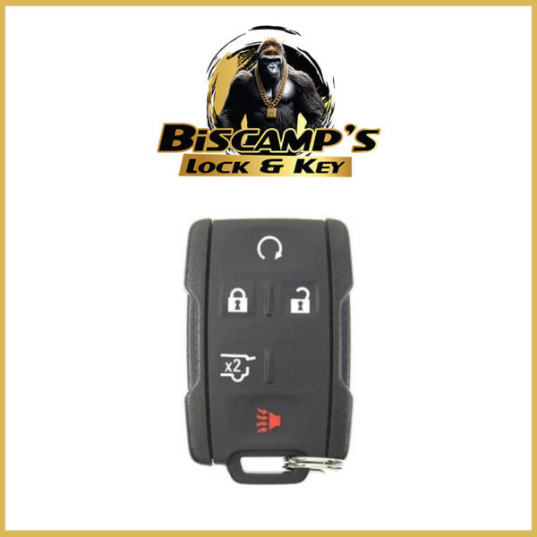 2019-2020 GMC Yukon XL / 5-Button Keyless Entry Remote / PN: 13580079 / M3N-32337200