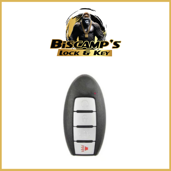 2019-2020 Nissan / 4-Button Smart Key / PN: 285E3-9UF5B / S180144904 / KR5TXN7 (PACK OF 3)
