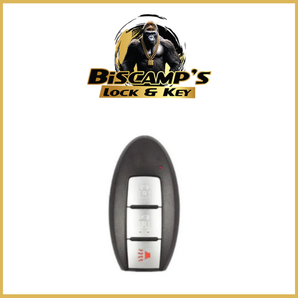 2019-2020 Nissan Pathfinder / Murano / 3-Button Smart Key / PN: 285E3-9UF1B / S180144902 / KR5TXN7 (PACK OF 3)