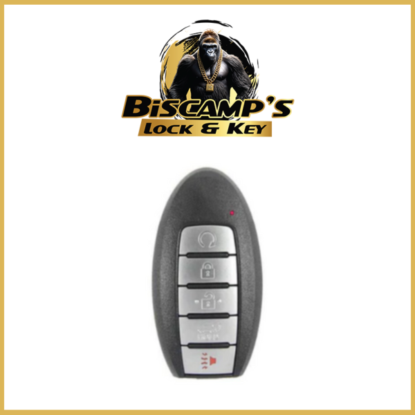 2019-2020 Nissan Rogue / 5-Button Smart Key / PN: 285E3-6RR7A / S180144507 / KR5TXN4